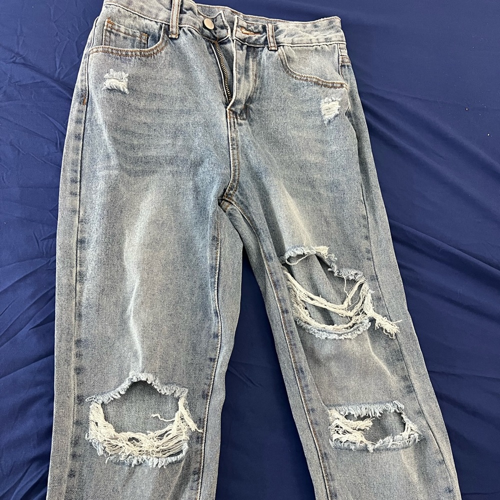 Shein Light Wash Jeans